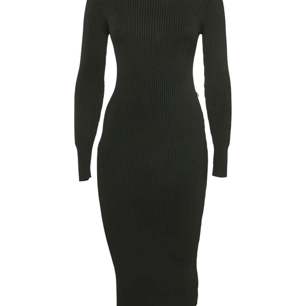 Michael Kors Black Midi Dress